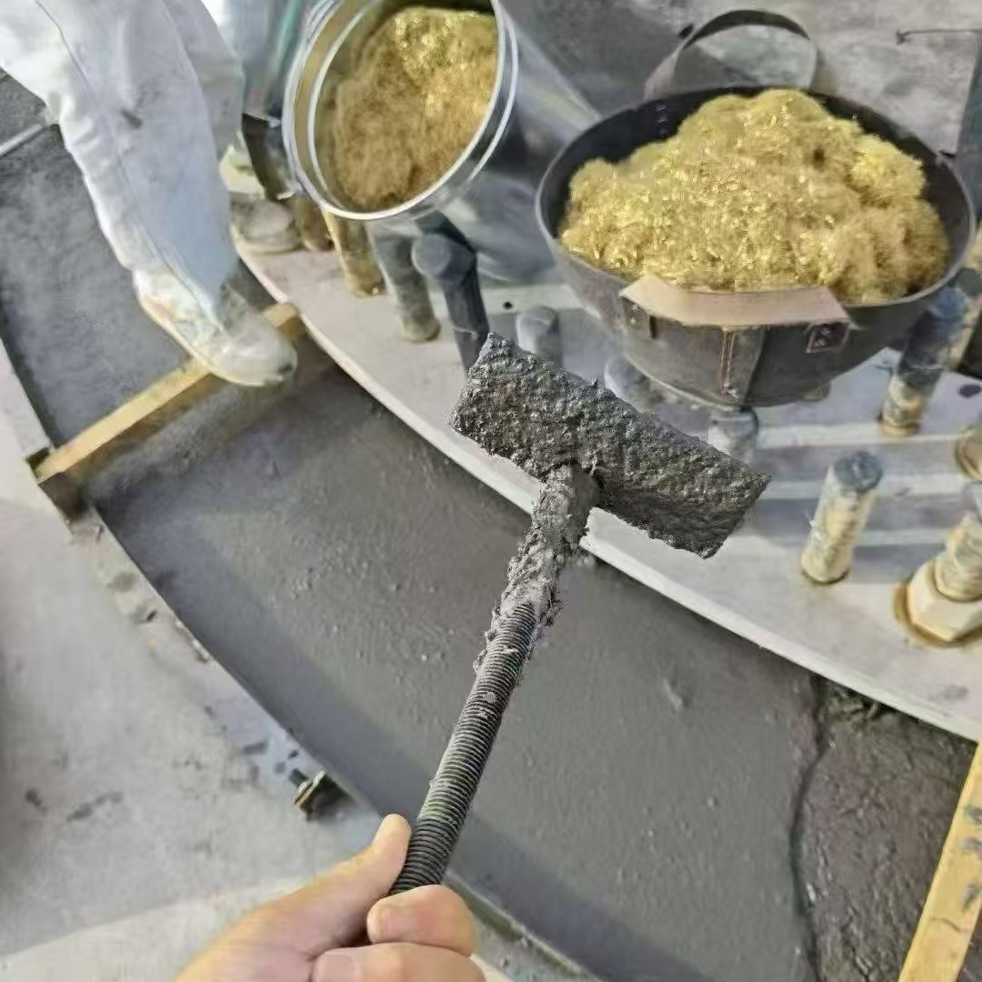 鞍山C120钢纤维高强无收灌浆料 轧机压缩机汽轮机发电机锻压设备底座灌浆材料
